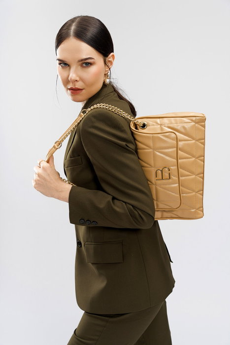 Lucky Bees Bolso Bandolera Camel Lucky Bees Bolso Bandolera Camel